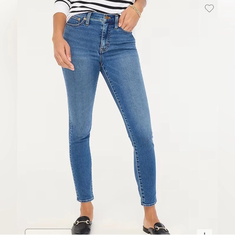J.Crew 9" mid-rise skinny jean in signature stretch Size 29